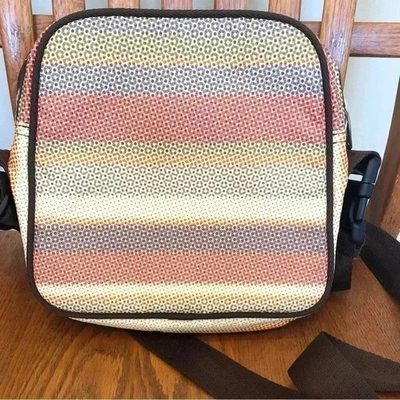 LeSportsac Crossbody,  Abstract Print, Multicolor, 10” x 9” x 4.5” - Picture 2 of 11